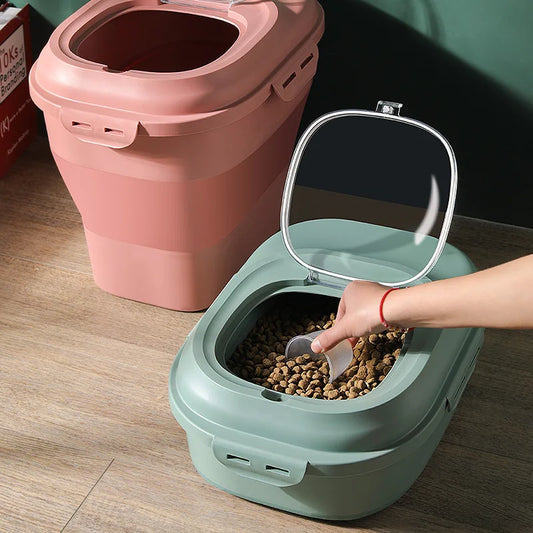Réservoir à croquettes rétractable 23L