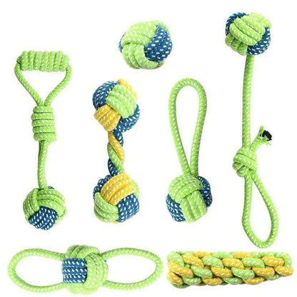 Jouets d'interaction en corde