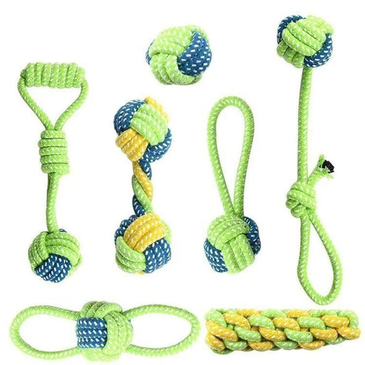 Jouets d'interaction en corde