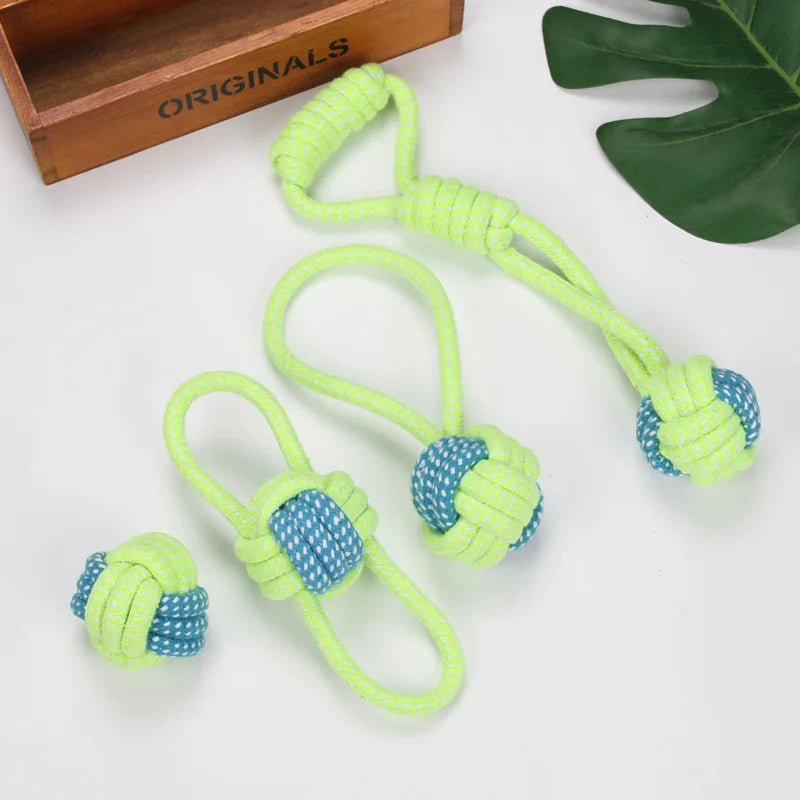Jouets d'interaction en corde