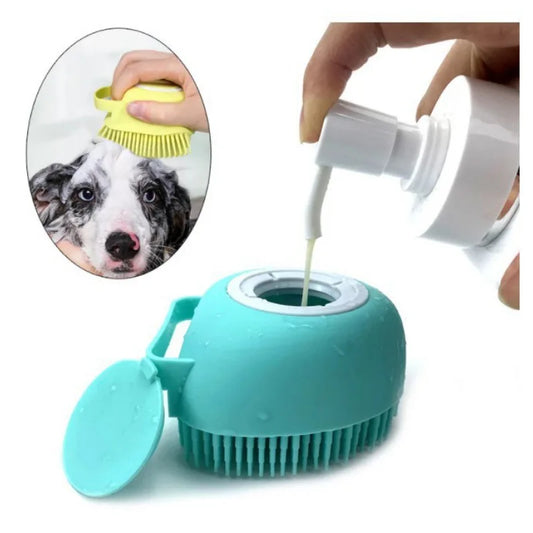 Brosse avec réservoir